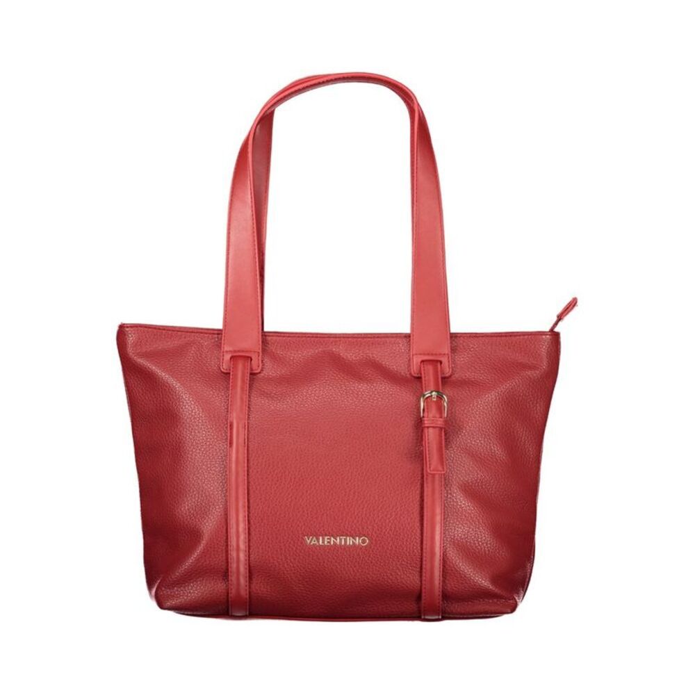 Mario Valentino Rosso Polyurethane Women's Bag with Zip Women's Closure